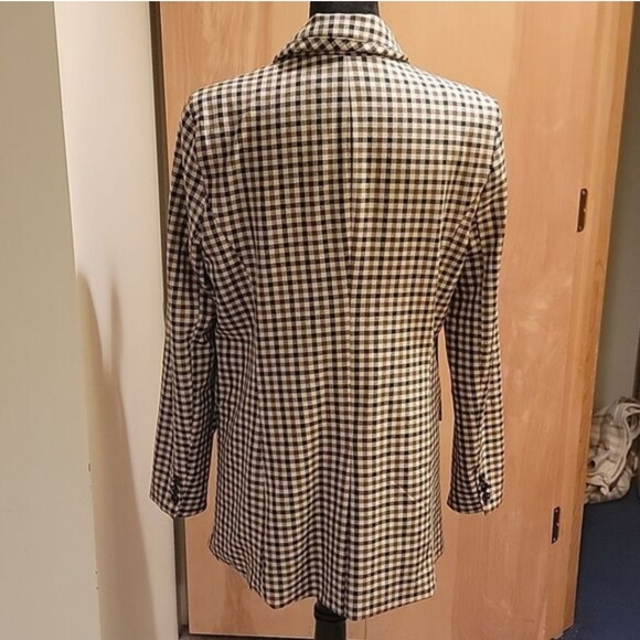 Rachel Zoe Black and White Checkered Blazer - Picture 2 of 5